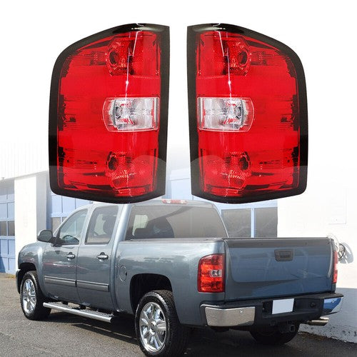Solid Spare Tail Light For 2007-13 Chevy Silverado Pickup Brake Lamp Rear Left & Right Side