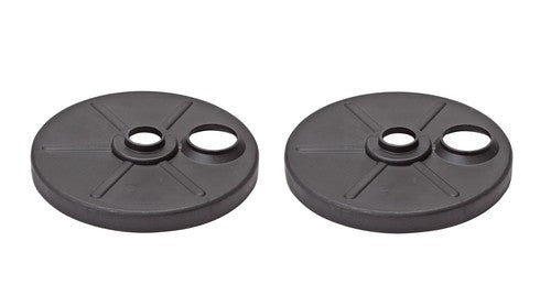 Solid Spare (2) Craftsman Husqvarna Cover Dust Wheel Hub Cap for 532189403 NEW