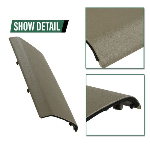 Solid Spare Fit For 04-08 Ford F-150 Right Passenger Side Upper Glove Box Dash Panel Beige