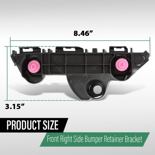 Solid Spare Fit For 2025 Toyota Camry LE SE XLE XSE Front Bumper Retainer Bracket Right RH