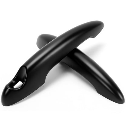 Solid Spare Pair Door Handle Covers Matte Black For MINI Cooper S R50 R52 R53 R55 R56 01-16