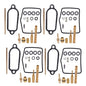 Solid Spare Set of 4 Deluxe Carburetor Repair Kits Carb Rebuild For Honda CB350F 1972-1974