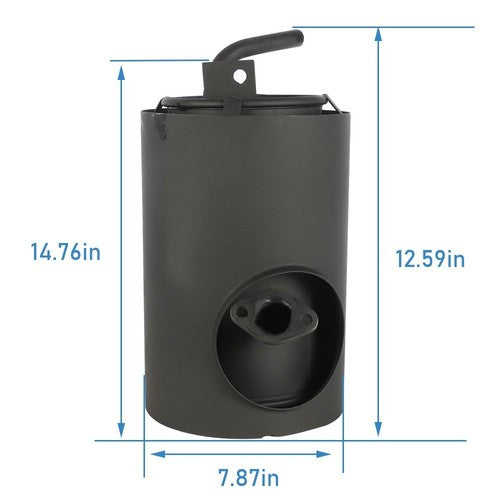 Solid Spare For Yamaha Gas Golf Cart G16 G20 G21 G22 Models Muffler Exhaust JN6-E4710-00