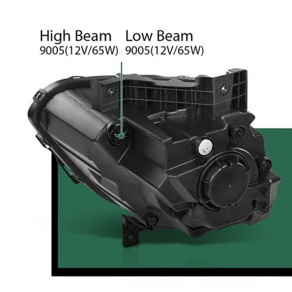 Solid Spare Fit For 2020 2021 2022 Kia Soul EX Model Halogen Projector Headlight Right Side