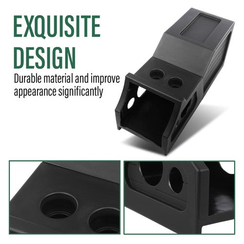 Solid Spare 12" Center Console Subwoofer Box Fit For 2007-2013 Chevy Silverado GMC Sierra