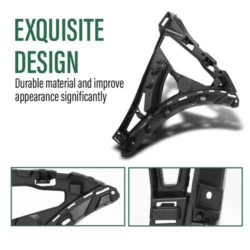 Solid Spare Fit For 15-18 Porsche Cayenne Front Bumper Right Side Guide Bracket 95850517850