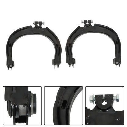 Solid Spare ES3675 ES3676 For Chevy Trailblazer 2002-03 12× Front Control Arm Suspension Kit