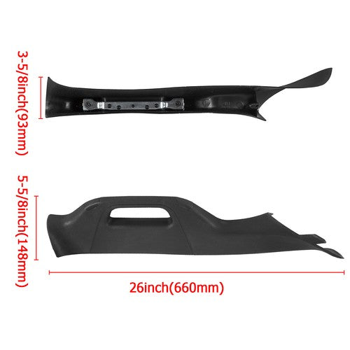 Solid Spare A Pillar Handle Grab Handle Trim Driver Left Side FOR 11-16 Ford F250 F350 F450