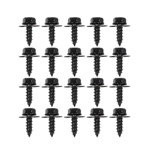 Solid Spare Fit For Toyota Firewall & Splash Shield Screws M6.3 x 20mm Long- 10mm Hex 20pcs