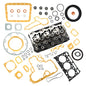 Solid Spare NEW For Kubota D1703 Engine Bobcat 238 325 Excavator Complete Cylinder Head Assy
