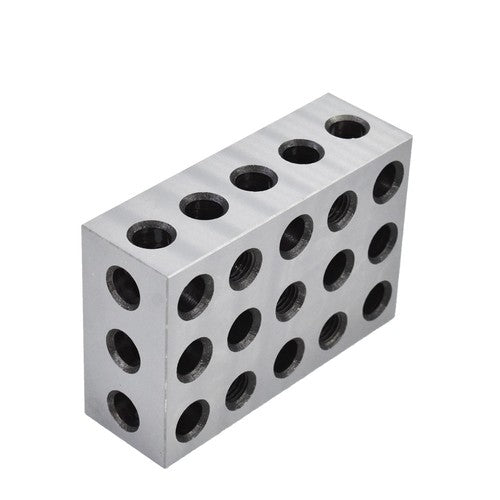 Solid Spare .0002" Machinist Precision 2-4-6 Blocks 23 Holes 1 Matched Pair 246 Jig