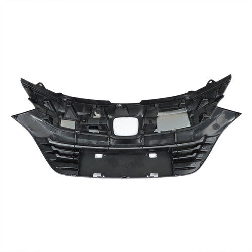 Solid Spare Fit For Honda HRV HR-V 2019 2020 2021 Plastic Front Bumper Chrome Grille Grill