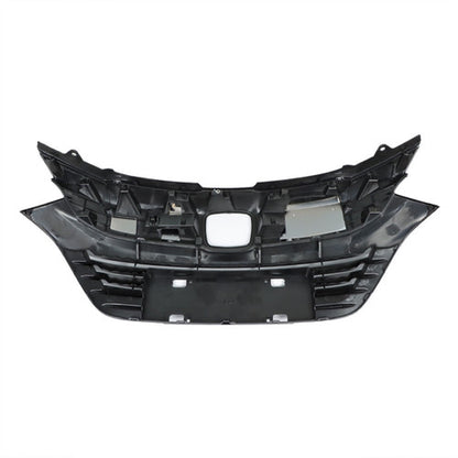 Solid Spare Fit For Honda HRV HR-V 2019 2020 2021 Plastic Front Bumper Chrome Grille Grill