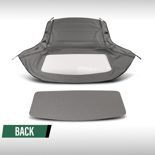 Solid Spare Convertible Soft Top & Plastic Window Fit For 1996-2002 BMW Z3 & M Roadster E36