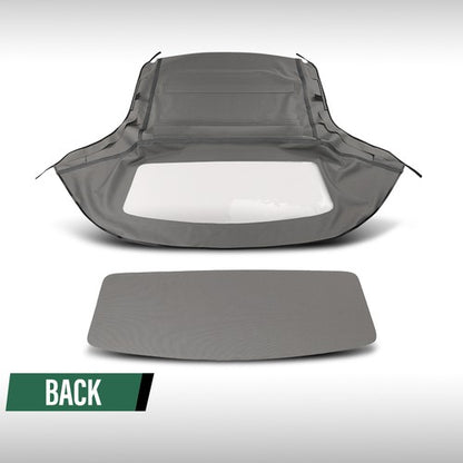 Solid Spare Convertible Soft Top & Plastic Window Fit For 1996-2002 BMW Z3 & M Roadster E36