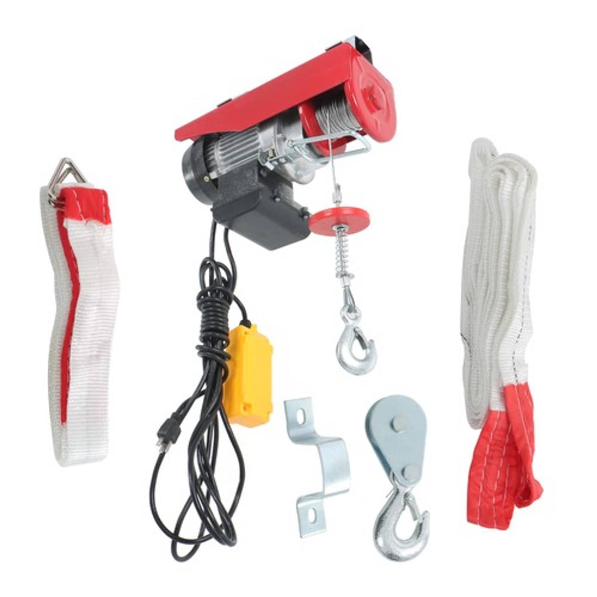 Solid Spare Mini Electric Hoist PA200 440lbs 14ft/4.2m Wired & 328ft/100m Wireless Remote