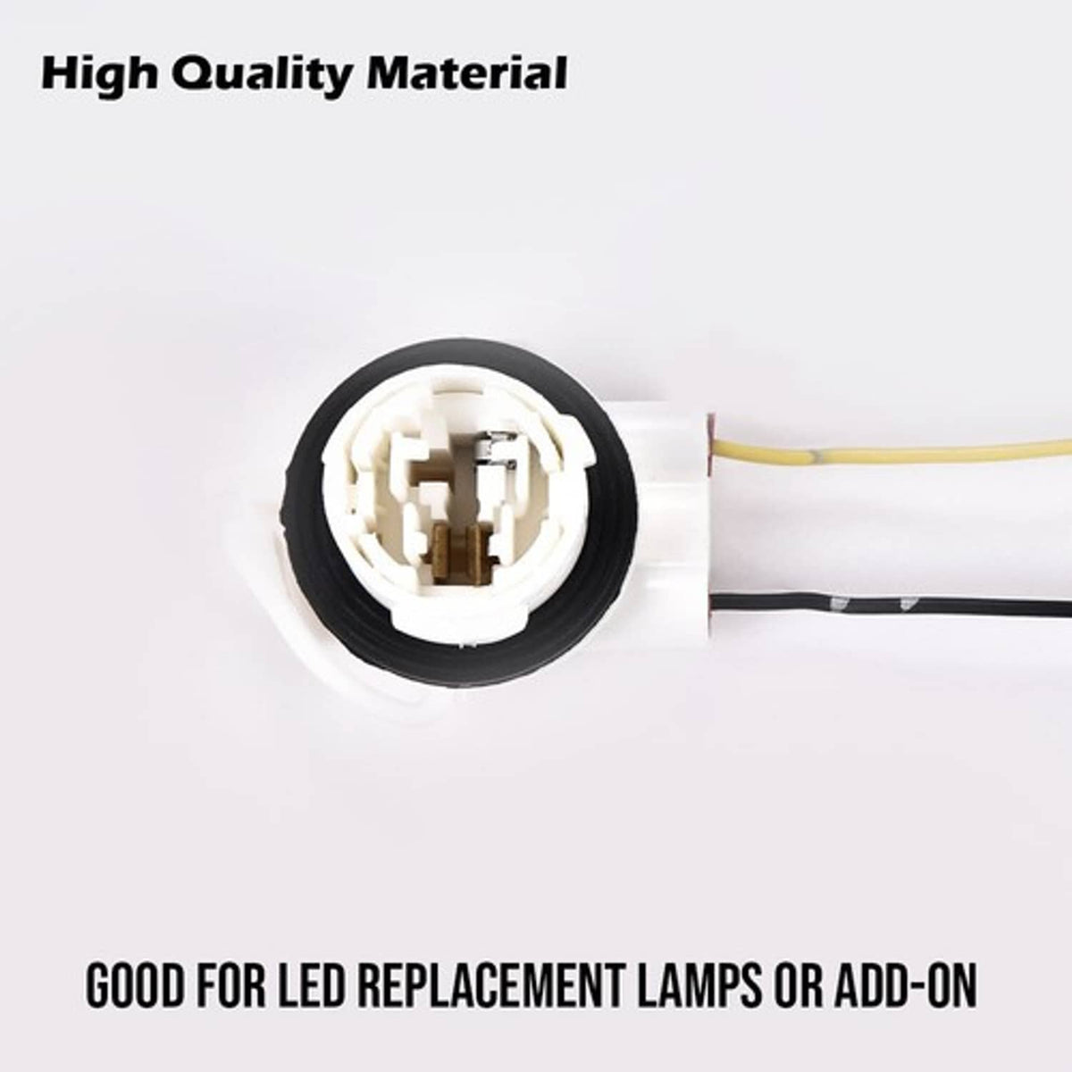 Solid Spare New Fit For 3156 3056 3456 4156 Bulb Socket Turn Signal Light Harness Wire Plug