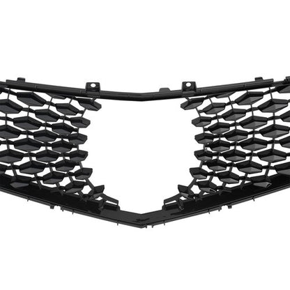 Fit  2018 2019 2020 Acura TLX Front Bumper Black Grille Grill Assembly 1PCS