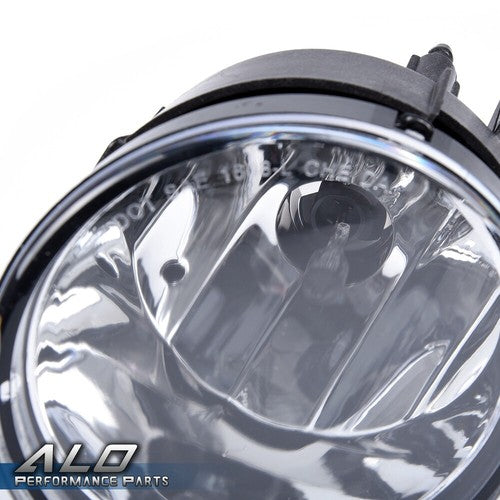 Solid Spare Fit For 04-15 Titan/05-07 Armada Clear Lens Front Fog Lights Lamps W/ Bulbs