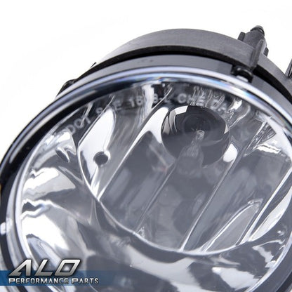 Solid Spare Fit For 04-15 Titan/05-07 Armada Clear Lens Front Fog Lights Lamps W/ Bulbs