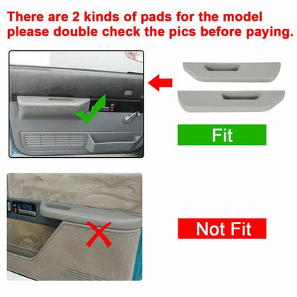 Solid Spare Left Driver Door Armrest Pad For 88-1994 90 93 Chevrolet GMC C/K 1500 2500 3500