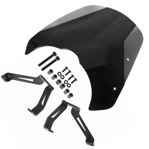 Solid Spare For Kawasaki VN650 Vulcan S Vulcan N70 2015-2020 New Generation Windscreen Smoke