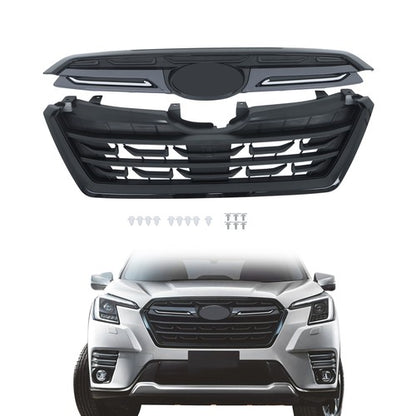 Solid Spare 91121SJ410 Front Upper Grille Composition Plastic For Subaru Forester 2022-2024
