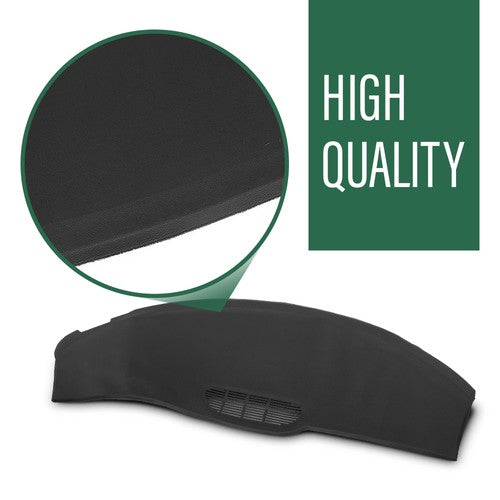 Solid Spare Black TPE Dash Board Cover Overlay Fit For 97-02 Chevy Camaro Pontiac Firebird