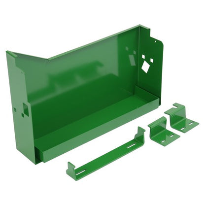 Solid Spare Left & Right Battery Box w/ Bracket For John Deere 2510 2520 3010 3020 4000