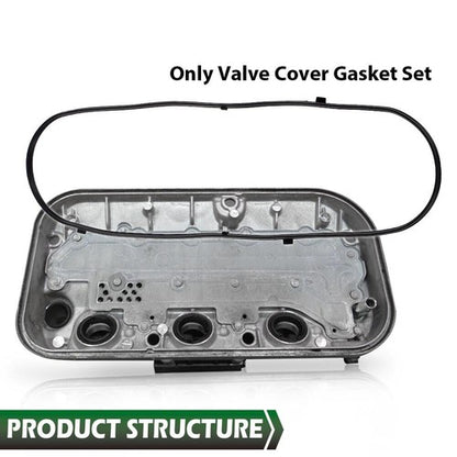 Solid Spare Fit For 2003-2007 Honda Accord 3.0L V6 SOHC 24V J30A4 Valve Cover Gasket Set