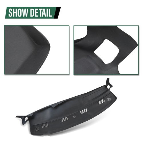 Solid Spare One Piece TPE Dashboard Dash Cover Blue Fit For 02-05 Dodge Ram 1500 2500 3500