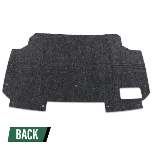 Solid Spare Fit For 1987-1991 Ford F150 F250 F350 Bronco Hood Insulation Pad Heat Blanket