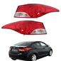 Solid Spare Halogen Outer Tail Lights For Hyundai Elantra 2011 2012 2013 Left+Right Black