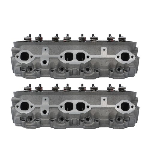 Solid Spare 2Pcs Complete Cylinder Head For Chevrolet Express 1500 1996-02 5.7L OHV VORTEC