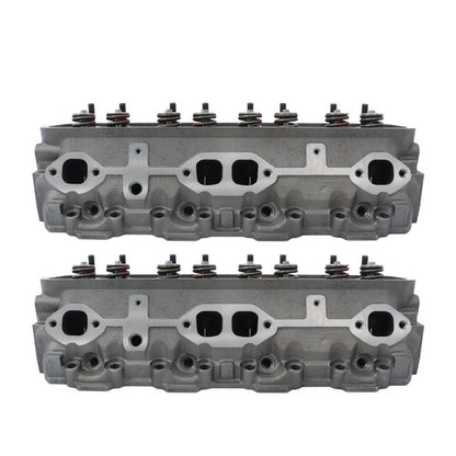 Solid Spare 2Pcs Complete Cylinder Head For Chevrolet Express 1500 1996-02 5.7L OHV VORTEC