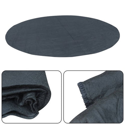 Solid Spare Round Outdoor lnflatable Hot Tub Mat Pool Liner Pad for Above Ground Pools 15FT