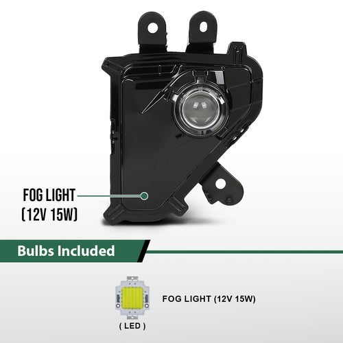 Solid Spare LED Fog Light Driving Lamp Left Driver Side Fit For 2014-2023 Lexus GX460 GX400