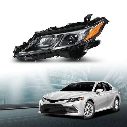 Solid Spare Fit For 2018-2024 Toyota Camry L LE SE Projector Headlights Assembly Left Side