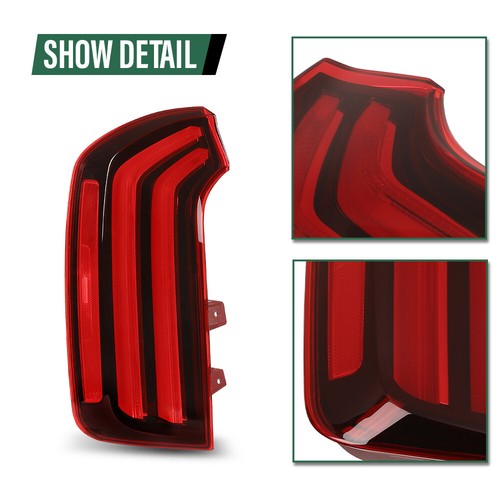 Solid Spare LED Tail Light Assembly Outer Left Side Fit For 2020-2022 Kia Telluride EX/SX