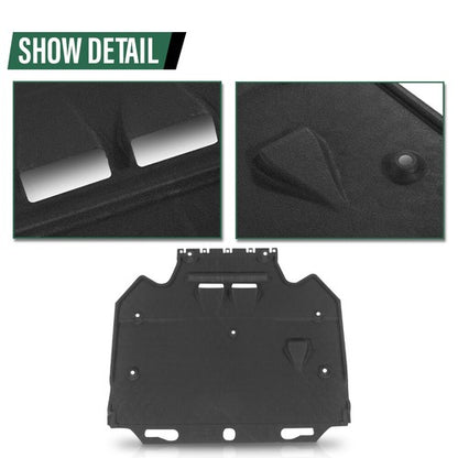 Solid Spare Fit For 2011-2018 Audi A6 A7 S6 S7 Quattro RS7 Engine Splash Guard Under Cover
