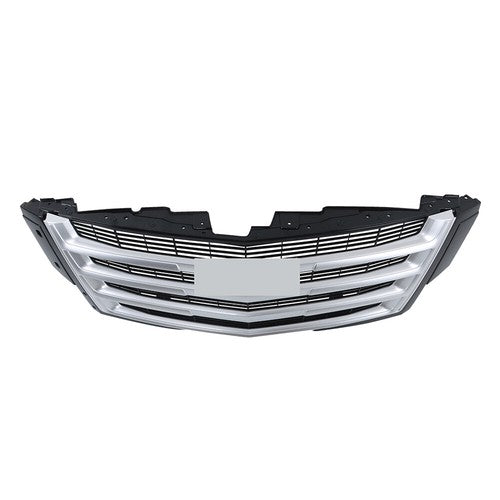 Solid Spare Upper Grille With Hood Molding And Lower Face Bar For Cadillac Escalade 15-20