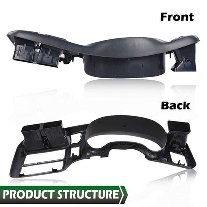 Solid Spare Dark Gray Dash Trim Bezel Fit For 1998-2004 Blazer Jimmy Sonoma S10 Bravada New