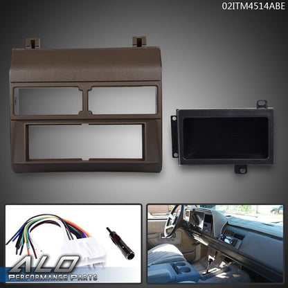 Solid Spare Fit For 88-94 Chevy GMC Trucks Car Stereo Radio Dash Kit Antenna Harness