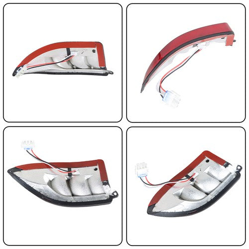 Solid Spare LED Tail Light Rear Light 12V 3 Wire For Club Car Precedent 2004+ 102528901