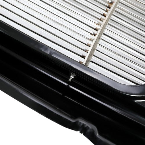 Solid Spare FOR 1932 FORD Hot Rod Steel Radiator STEEL FRONT GRILLE SHELL+Smooth INSERT NEW