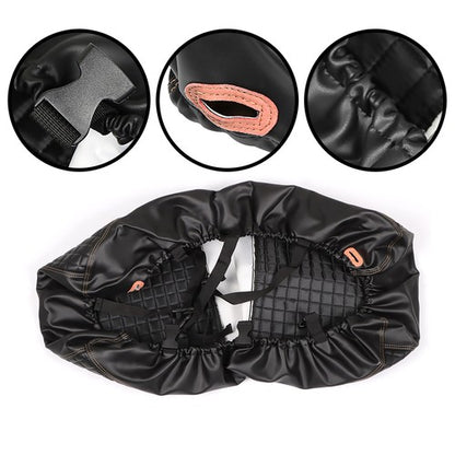 Solid Spare Black Golf Cart Diamond Seat Cover Kit For Club Car Precedent Seat Cushion