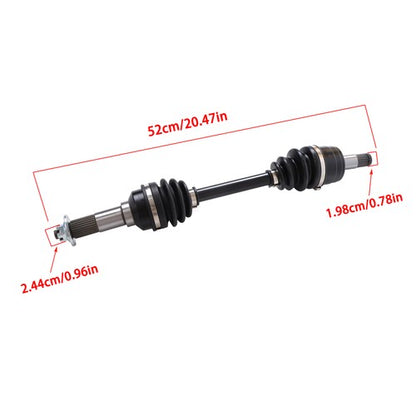 Solid Spare 2PCS Front Left Right CV Axles Drive Shaft For Yamaha Kodiak 400 YFM 2000-2002
