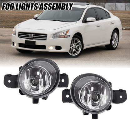 FOR NISSAN MAXIMA 2009 2010 2011 2012 2013 2014 FRONT BUMPER FOG LIGHT LAMP PAIR