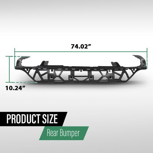 Solid Spare Rear Bumper Apron Deflector Valance Fits 2011-2014 Porsche Cayenne 95850552100