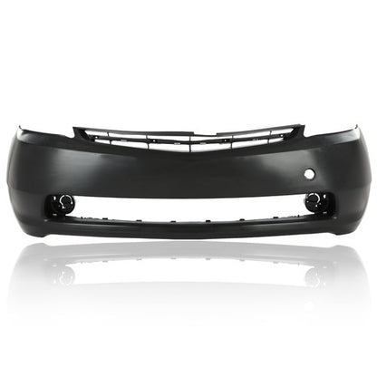 Solid Spare Fit For 2004-2009 Toyota Prius Hatchback Front Bumper Cover Fascia Assembly